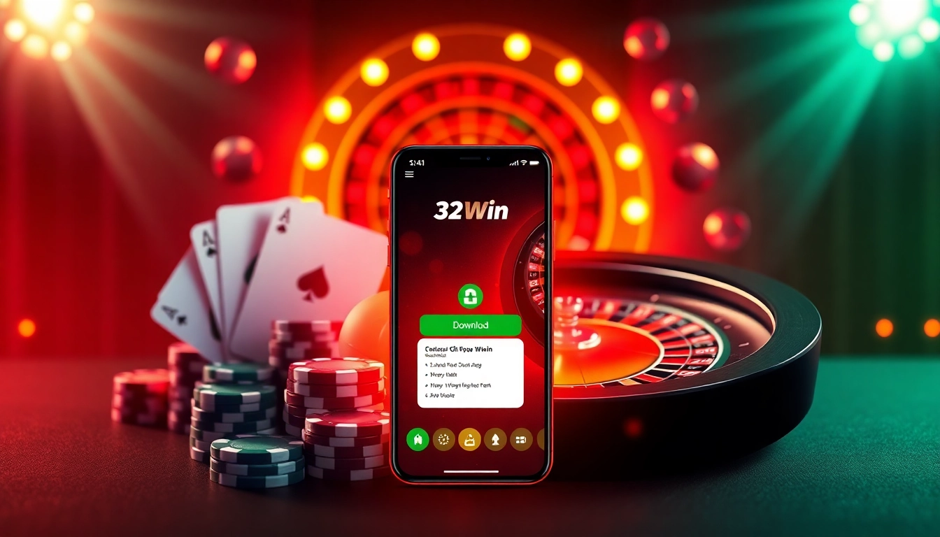 Tải 32win and engage in thrilling online gambling with a vibrant casino atmosphere.