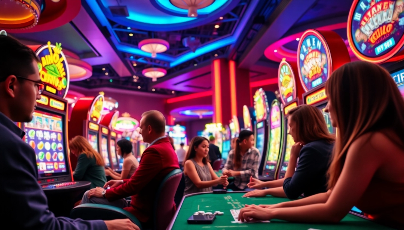 Exciting online gambling at ev88win.live featuring vibrant casino games and enthusiastic players.