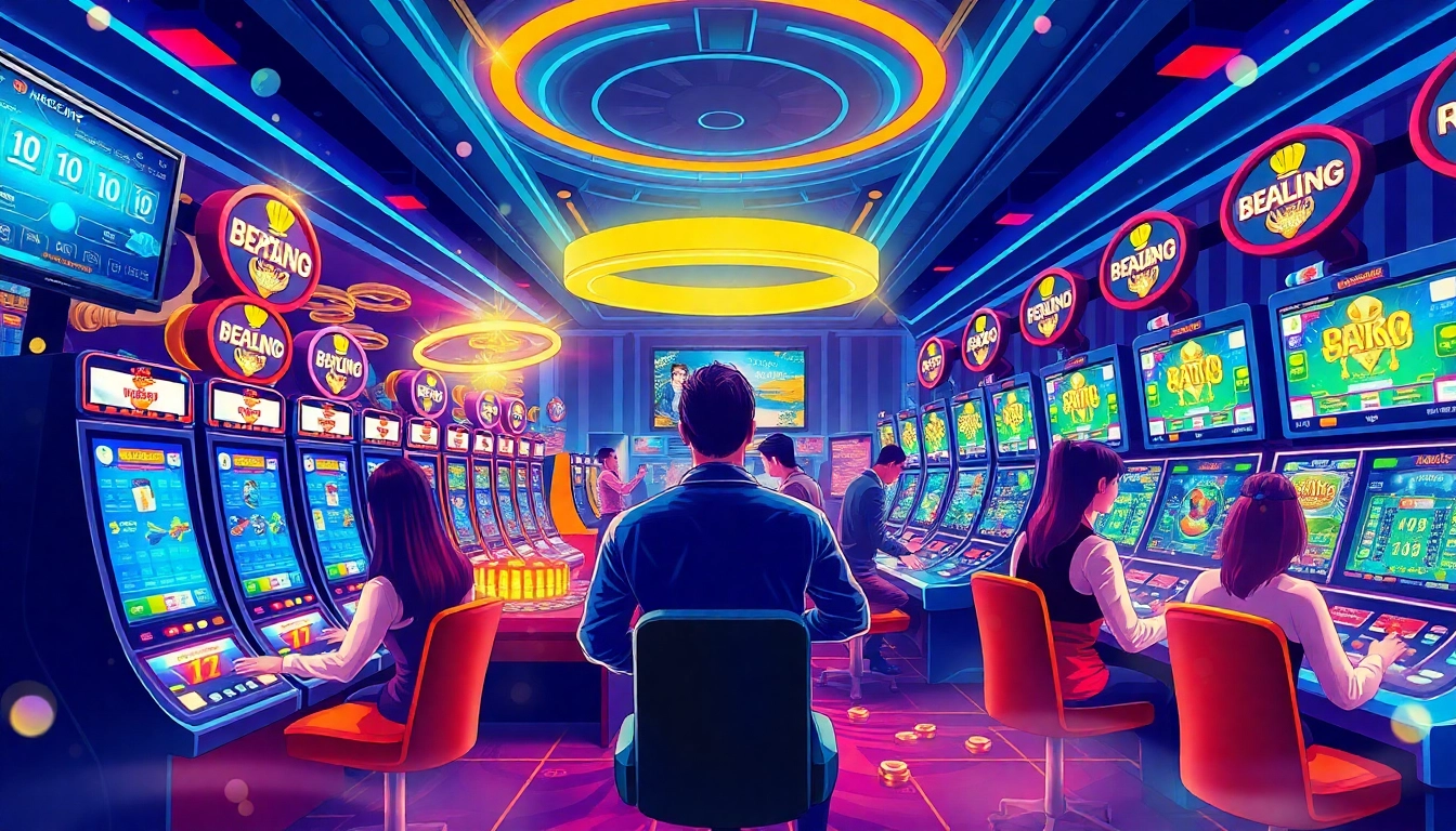 Exciting online betting experience at vin777.gb.net with vibrant casino games and engaging players.